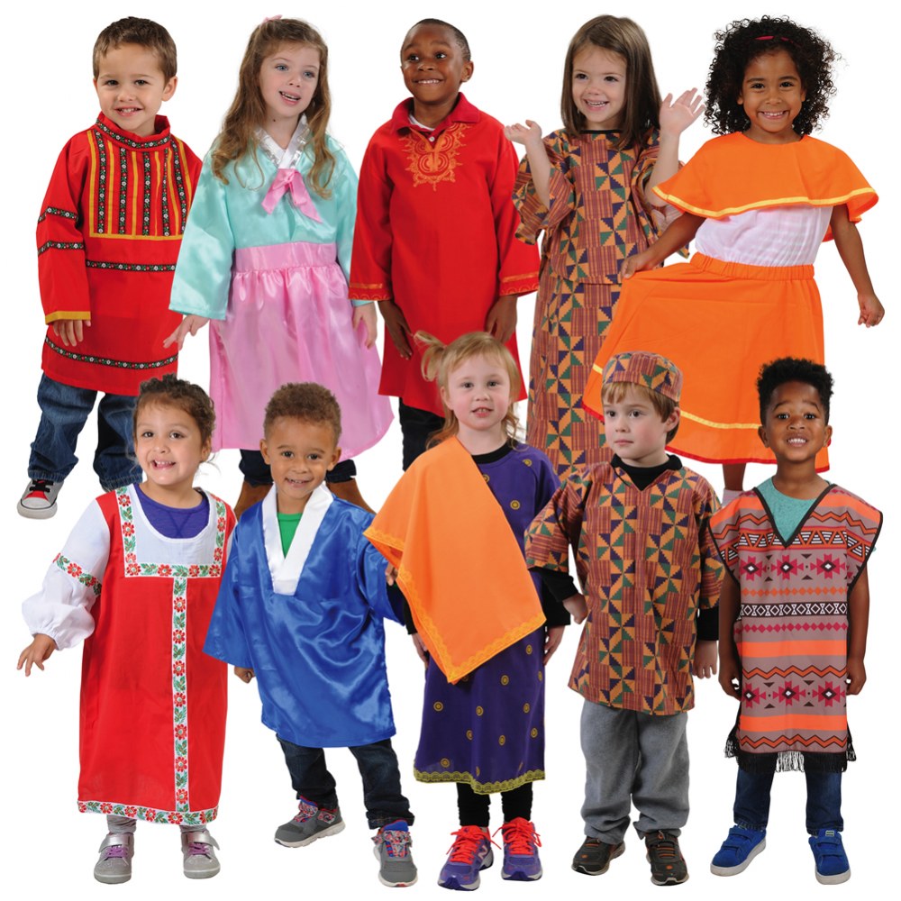 Lakeshore Multicultural Clothing Set at Lakeshore Learning