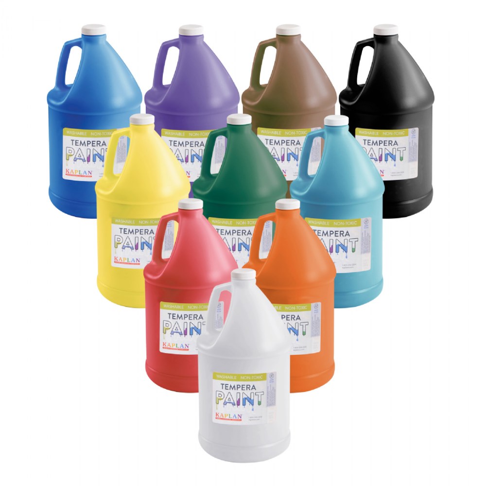 Colorations Washable Non Toxic Simply Tempera Paint For Kids White