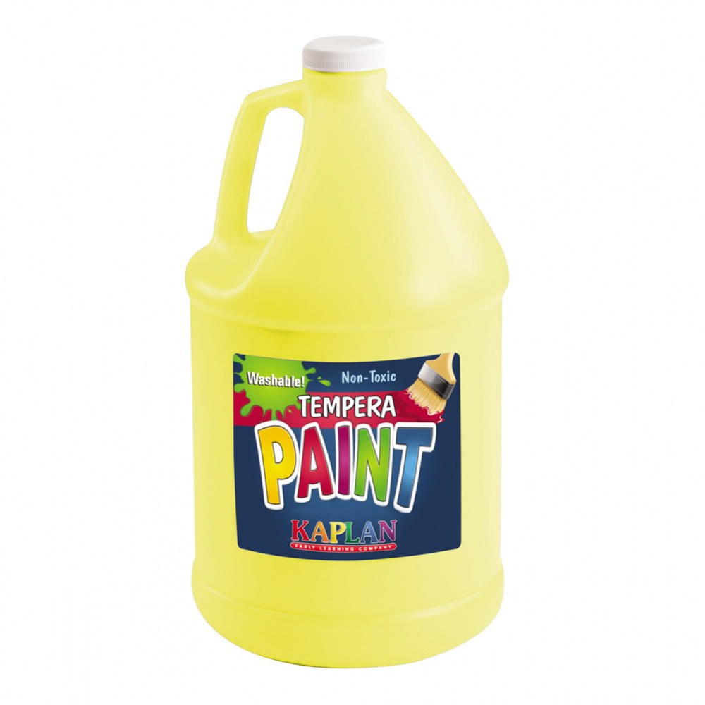 Kaplan Kolors Washable NonToxic Tempera Paint Gallon Assortment