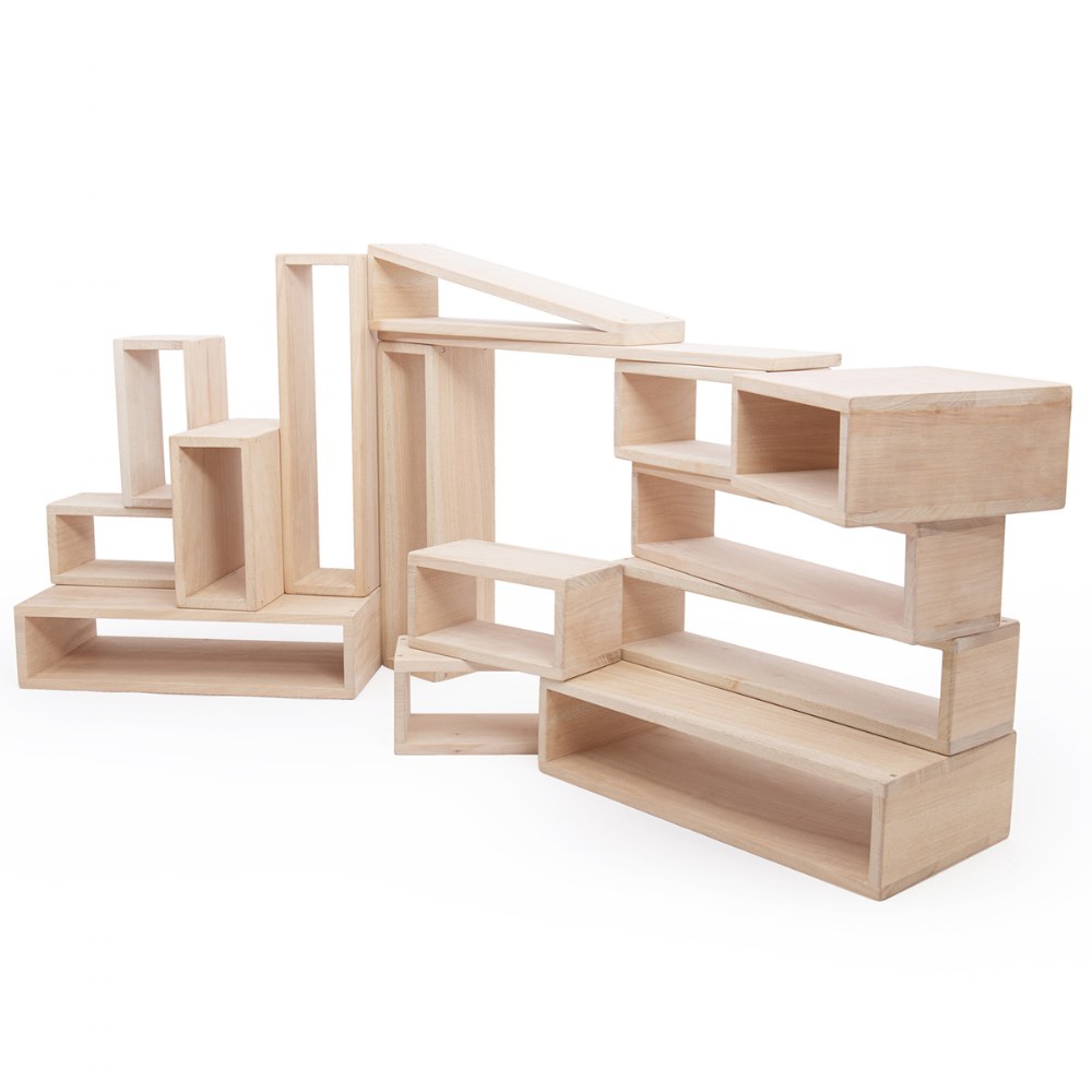 Hollow Blocks, Children's Wooden Hollow Blocks