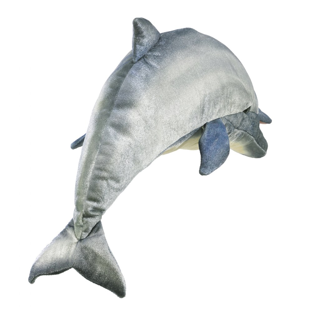 dolphin hand puppet