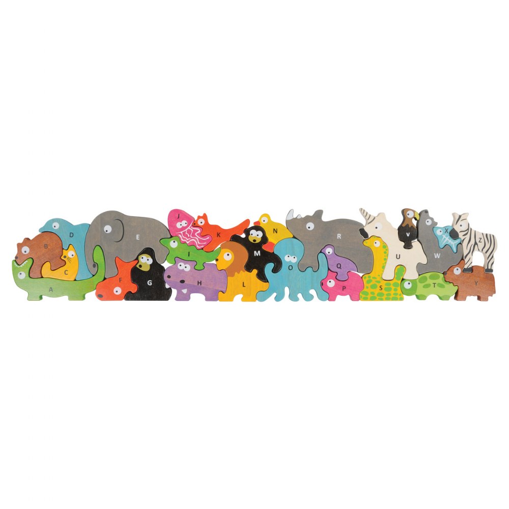 Jumbo Animal Parade Puzzle - Eco-Friendly Wood