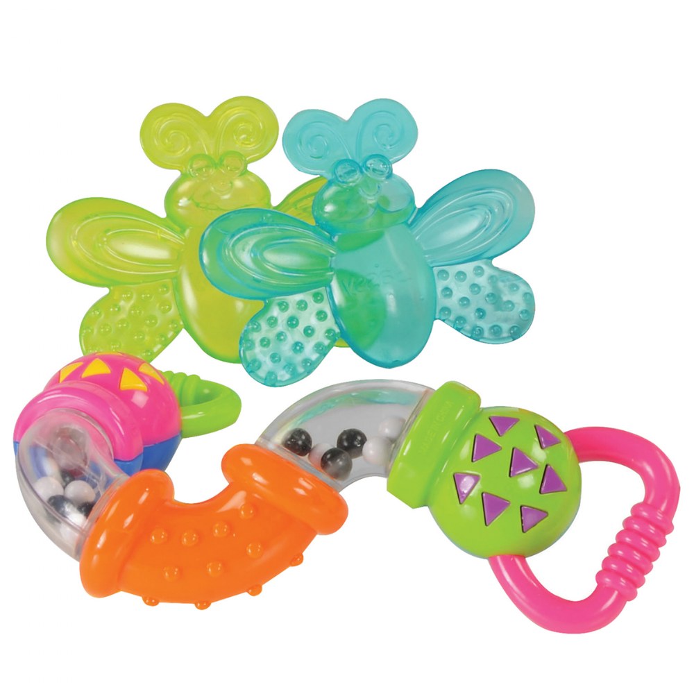Shake, Rattle & Teething Set