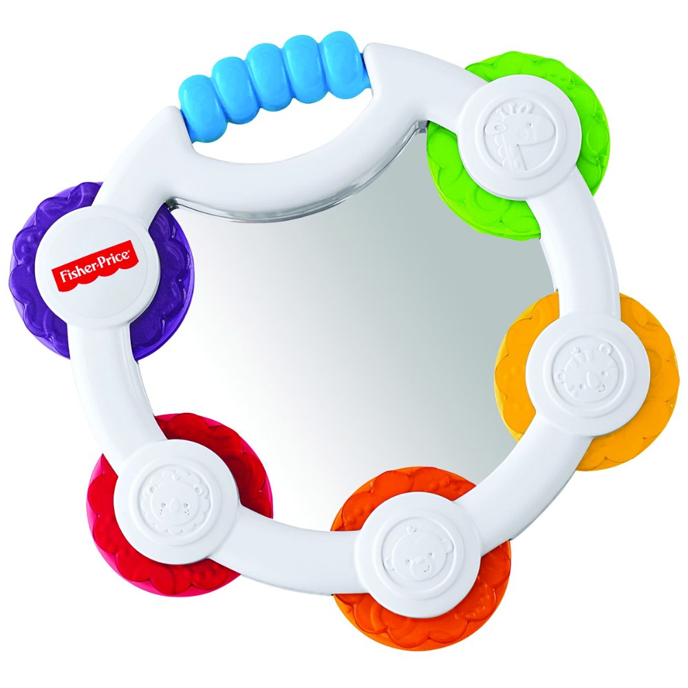 Chunky Tap 'n Play Tambourine Set with Rainbow Colors Set of 3