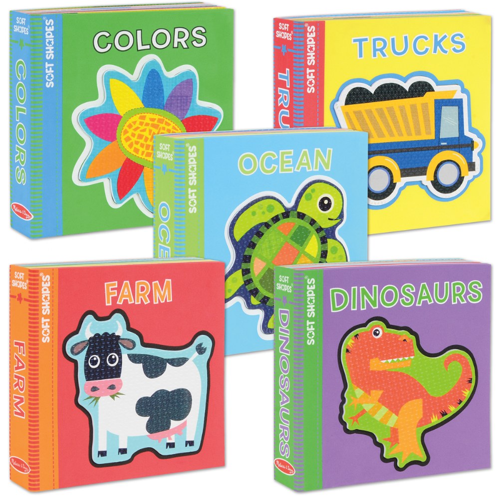 Soft Shapes Foam Books Set of 5