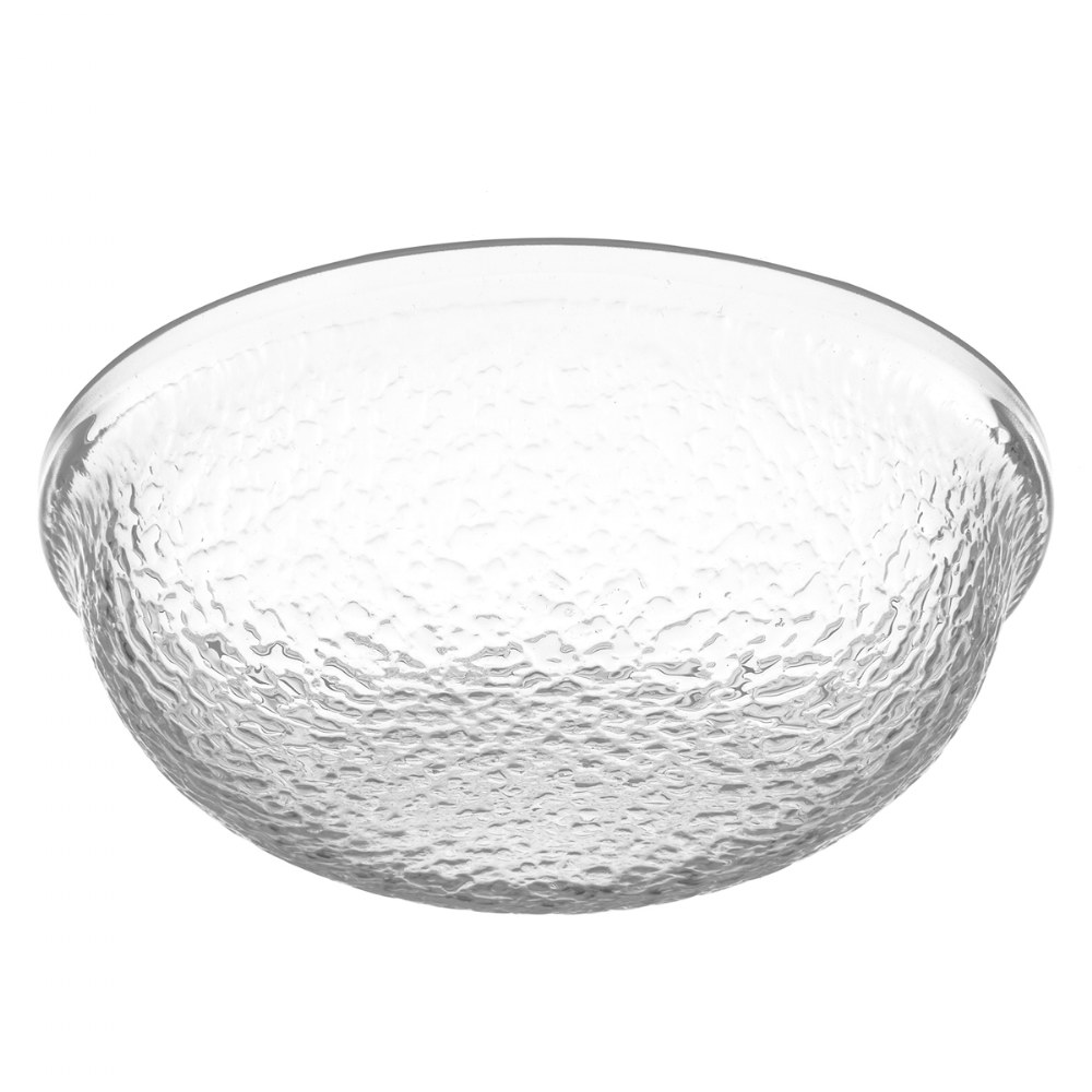 6" Clear Acrylic Round Bowl