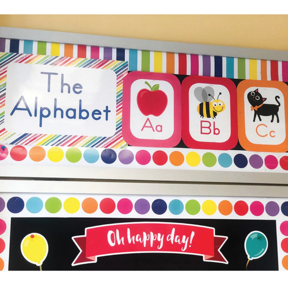 Alphabet Cards Bulletin Board Set Grades Prek 2 27 Pieces