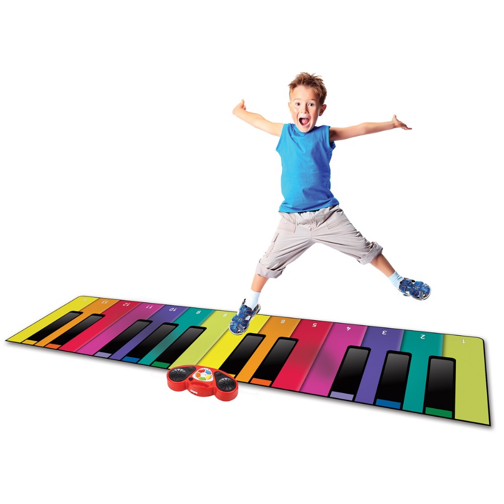 Giant Piano Mat for Musical Exploration