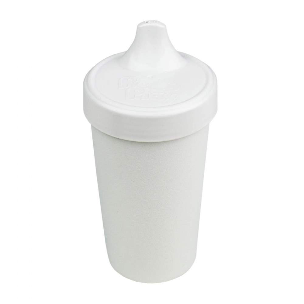 No-Spill Sippy Cups - White - Set of 12