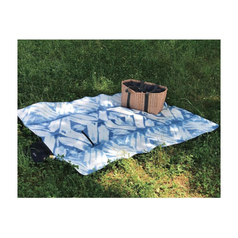 Picnic Mat Indigo Tie Dye