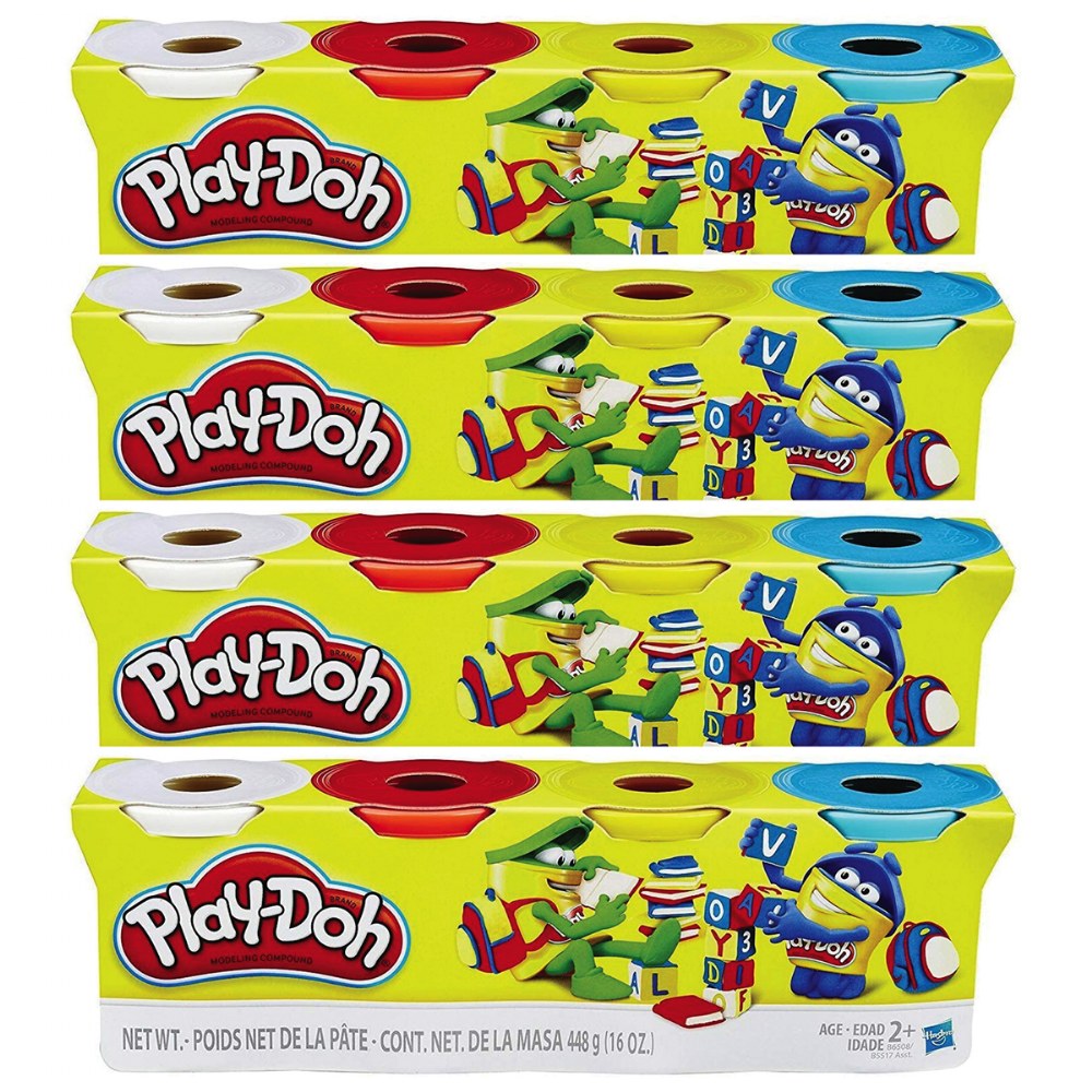 Play-Doh® Modeling Compound - Assorted 4-Pack - Set of 4