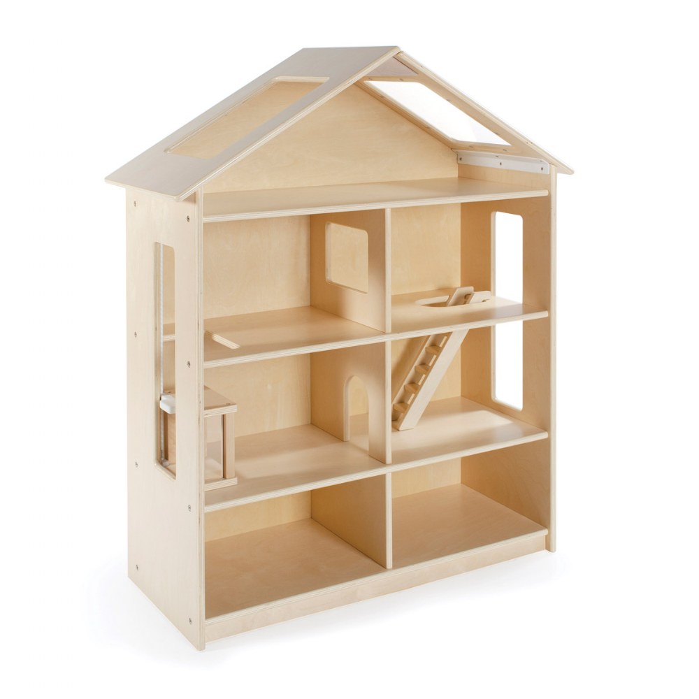 Real cheap wood dollhouse