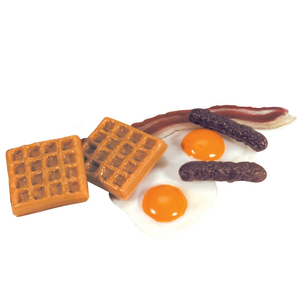 Lifesize Pretend Play Breakfast, Lunch and Dinner Meal Sets