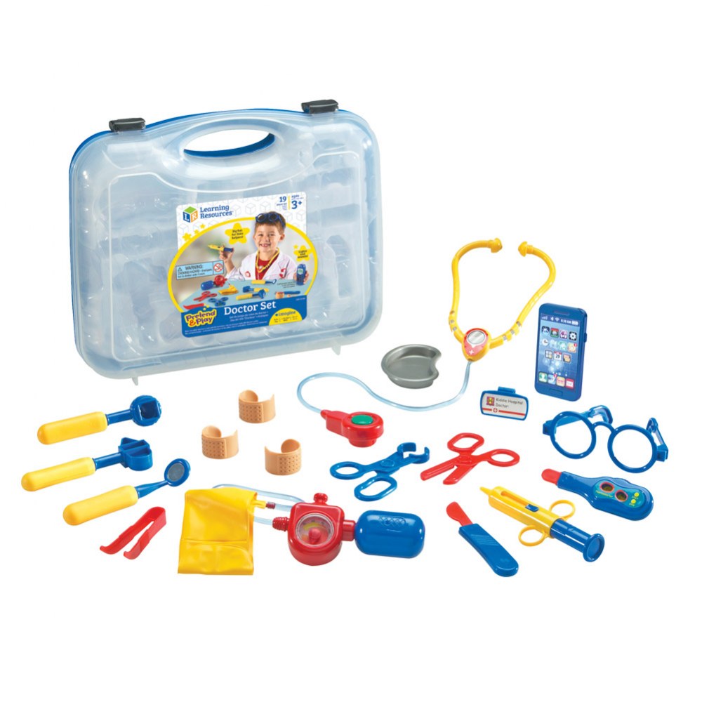  Juboury Doctor Kit for Kids 34Pcs Toy Medical Kit with