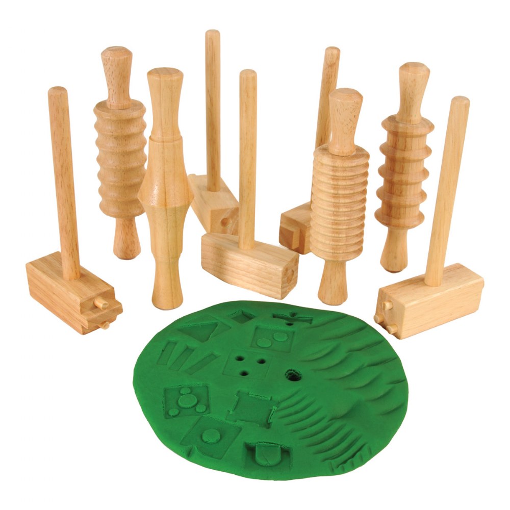 Clay or Dough Hammers & Rollers