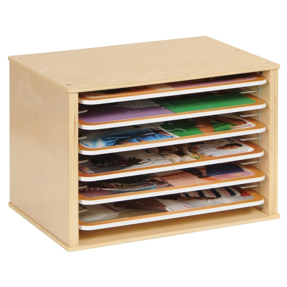 Kaplan Wood Puzzle Rack