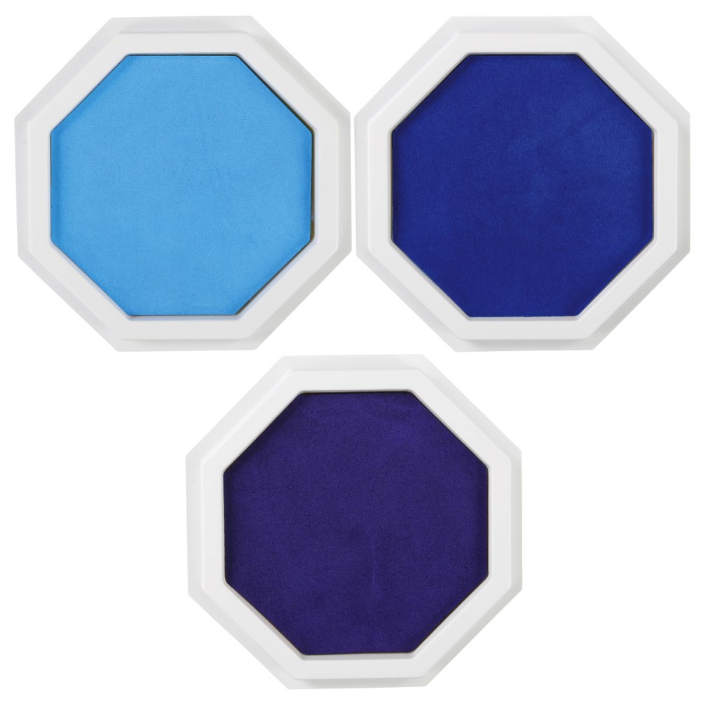 thumbnail image 2 of Colorations? Classic Colors Jumbo Washable Stamp Pads - Set Of 6 2 of 12