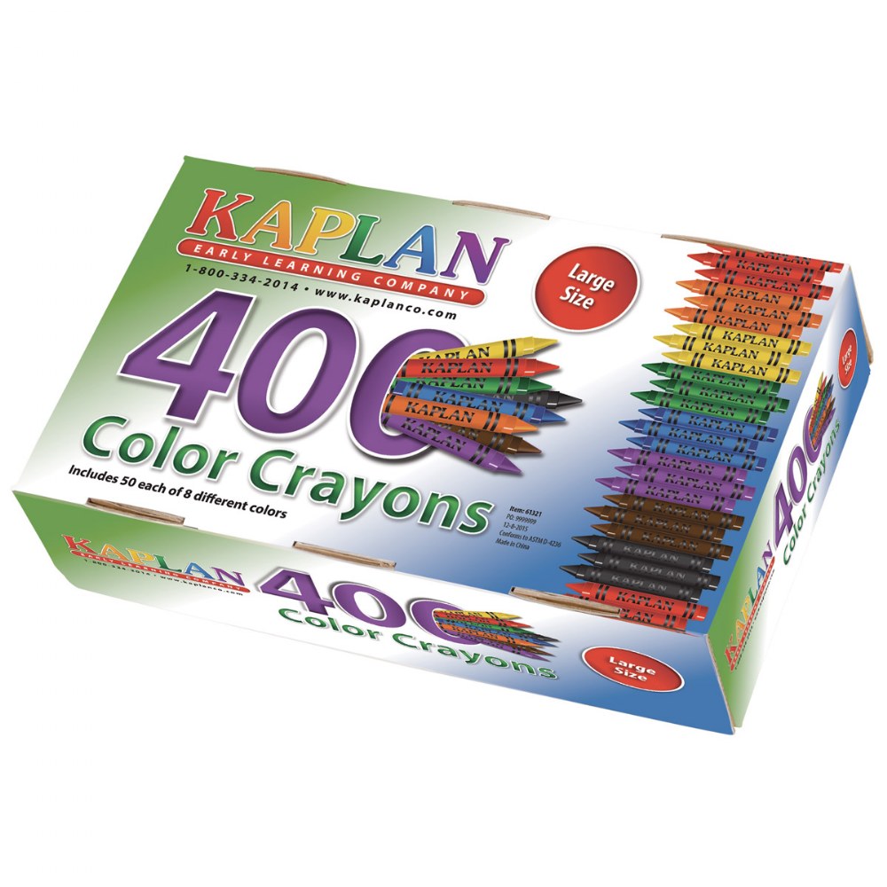 Large Crayons Class Pack 400 Per Box