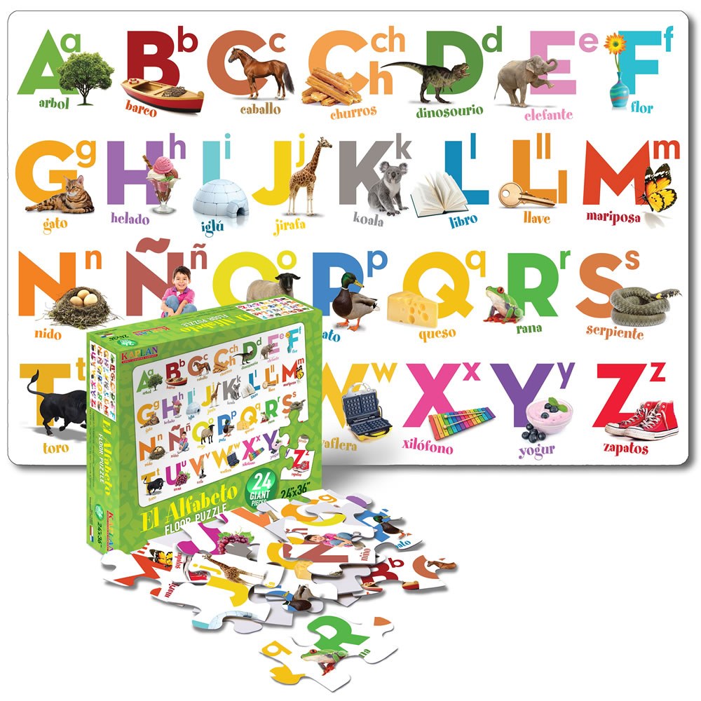 spanish alphabet puzzle