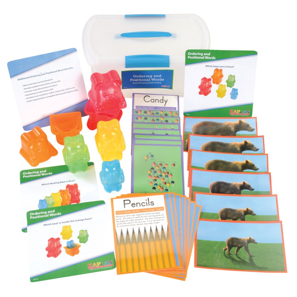 Ordering and Positional Words School Readiness Math Toolbox