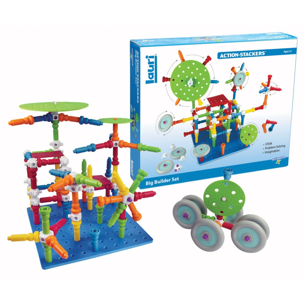 ActionStackers™ Premium Building Set 124 Pieces