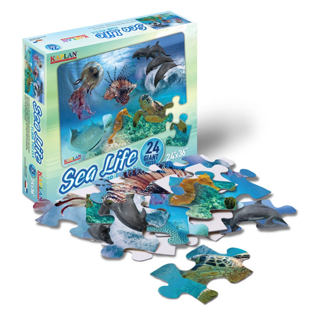 Sea Life Floor Puzzle 24 Pieces