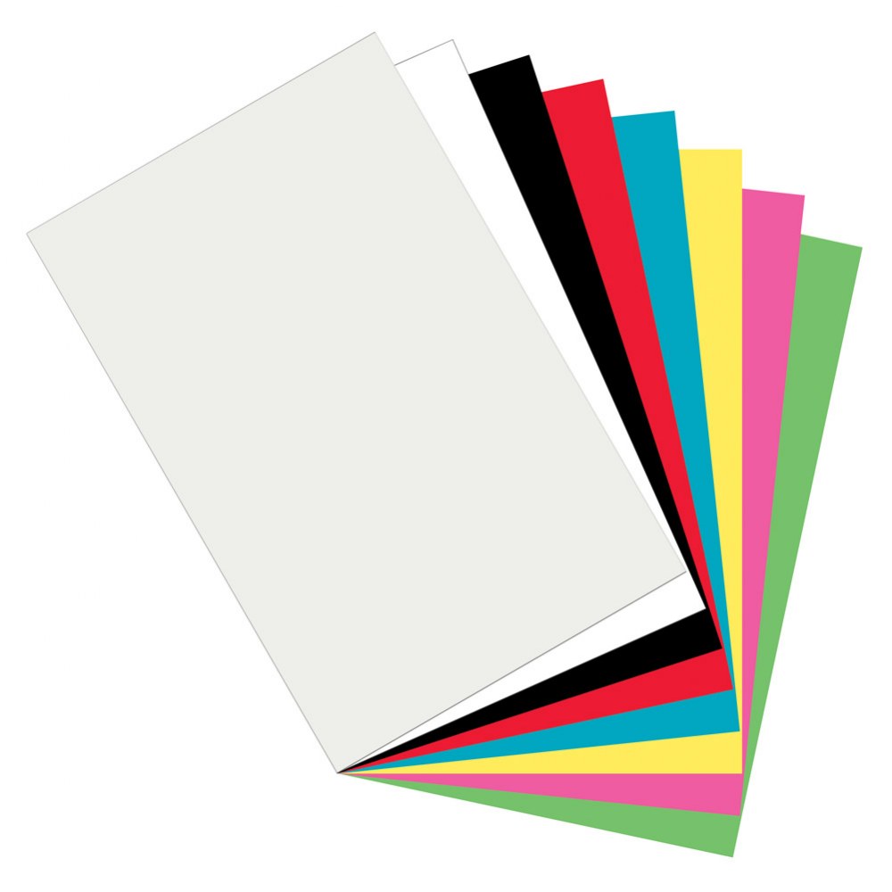 Plastic Art Sheets Set Of 8