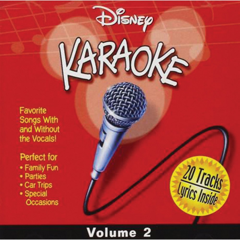 Disney Karaoke Volume 2 Cd