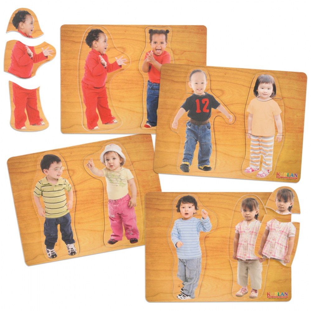 Our Friends Puzzles Set of 4