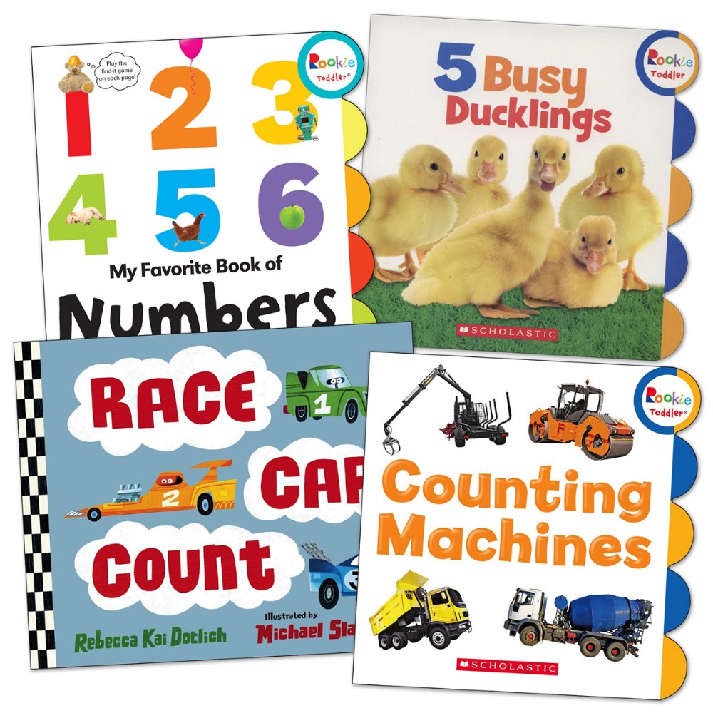 Learning to Count Books - Set of 4