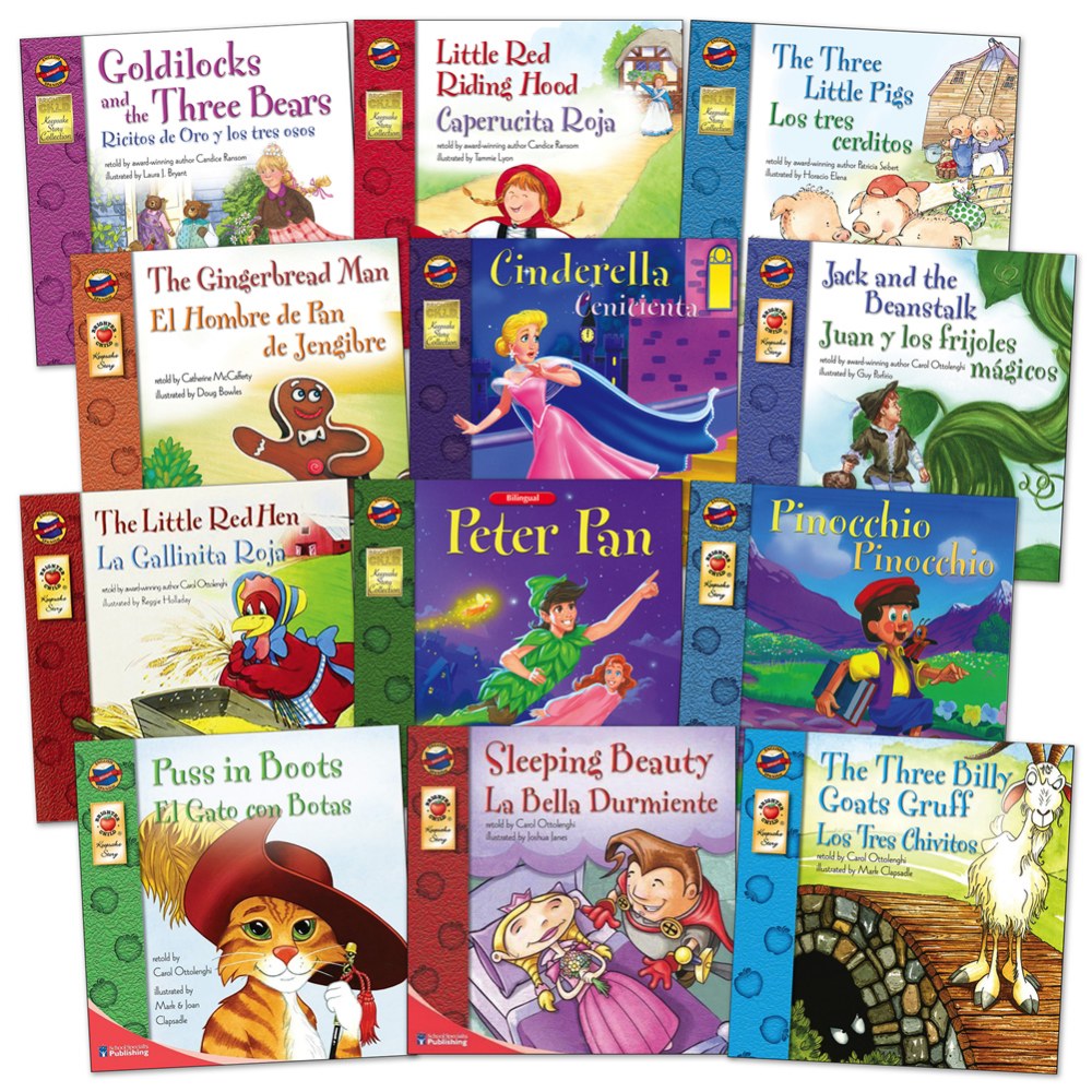 Classic Tales Bilingual Books - Set of 12