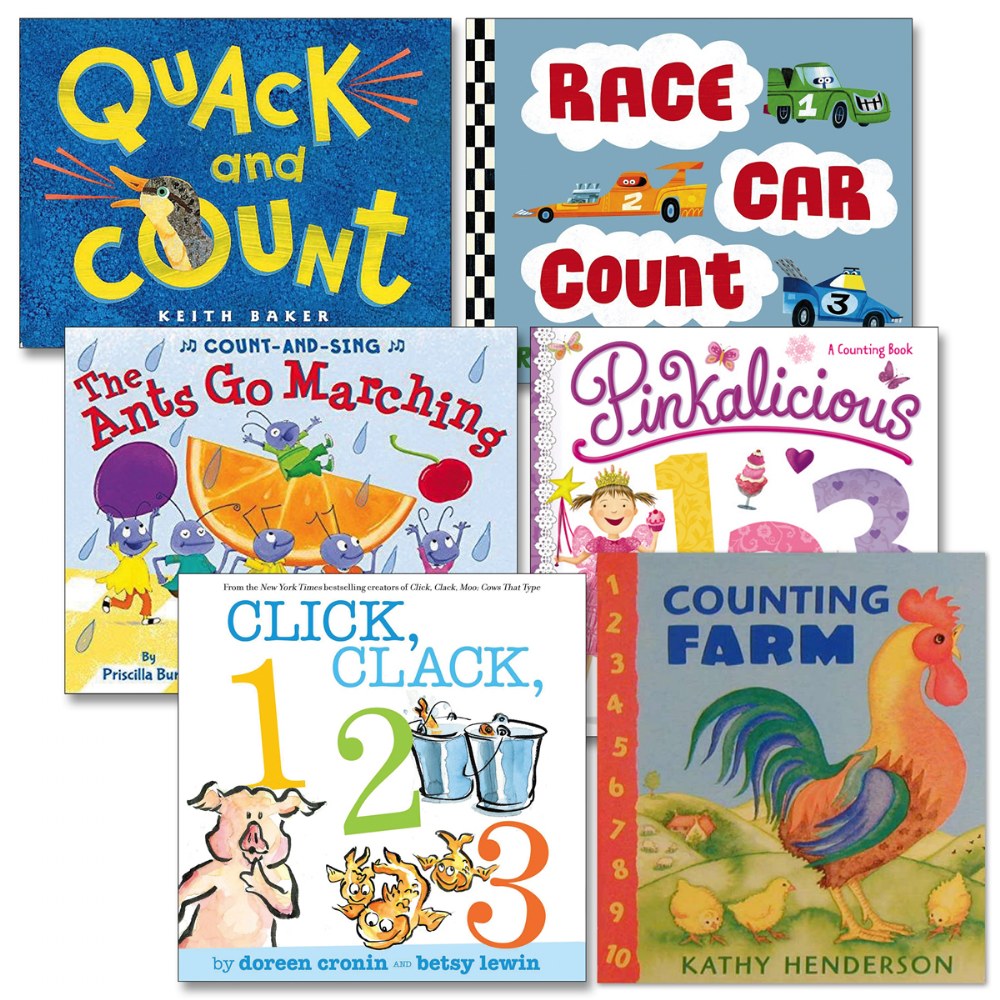 Counting is Fun Board Books Set of 6