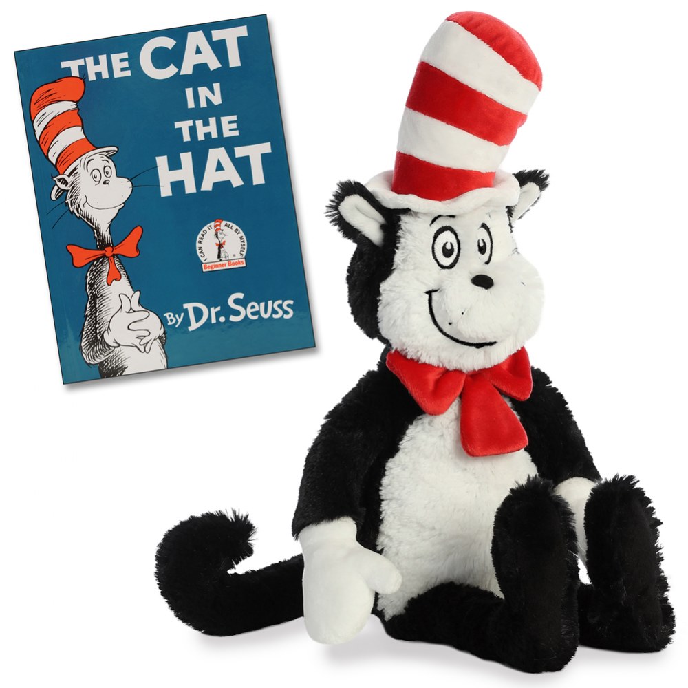 cat in the hat soft toy