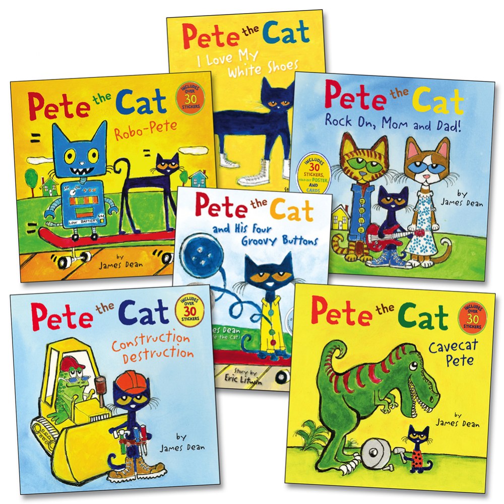 Pete the Cat Book Collection Set of 6