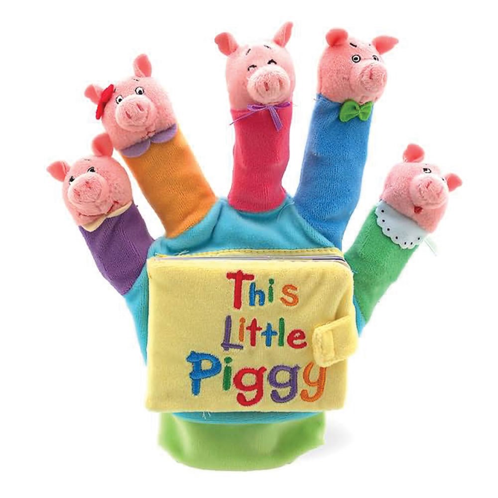 for sale online 2004, Rag Book Staff Scholastic This Little Piggy : A Hand-Puppet by Inc 