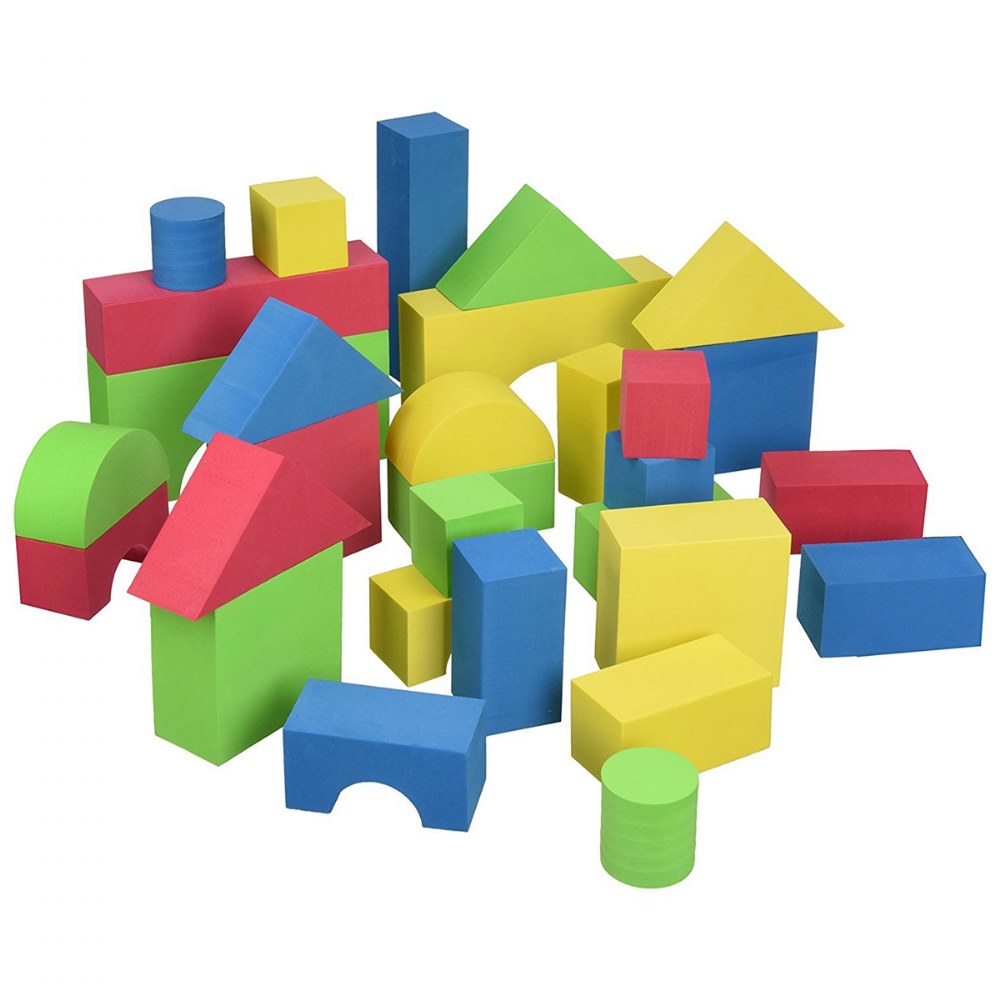 Colored building sale blocks