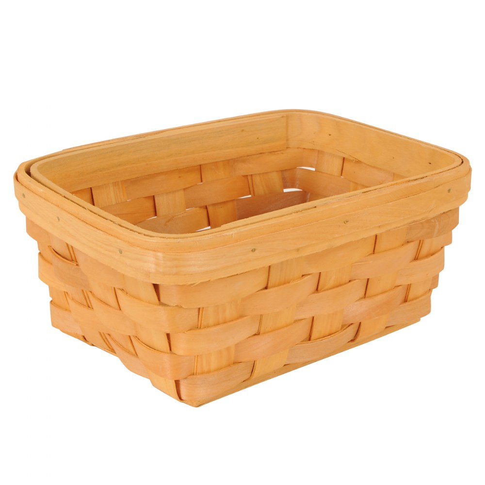 Wooden Basket 8L x 6W x 3H