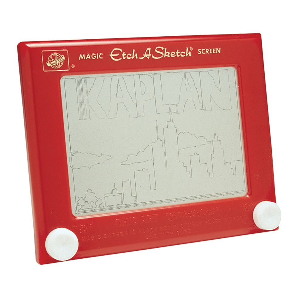 Set of 4 Classic Red Etch A Sketch doodle toys Etchasketch Brand New 