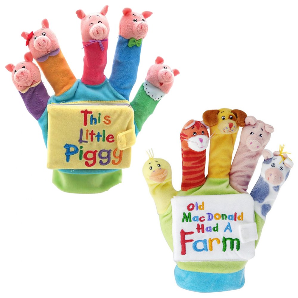 Kaplan Kids Puppets - Set of 7