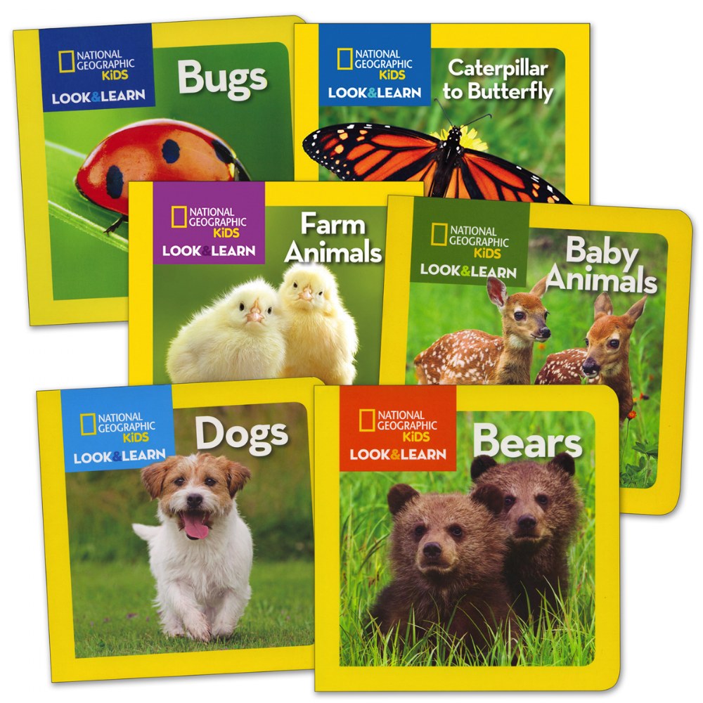 Living Creatures Board Books - Set of 6