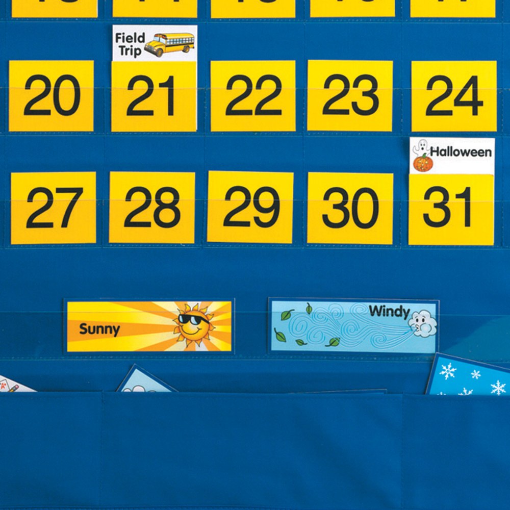 Free Printable Calendar Numbers For Pocket Chart Pocket Chart