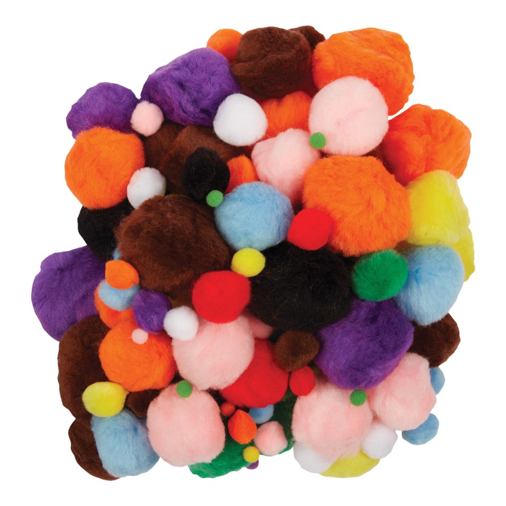  Tiny Pom Poms- 500 Pc - Crafts for Kids and Fun Home Activities  : Toys & Games