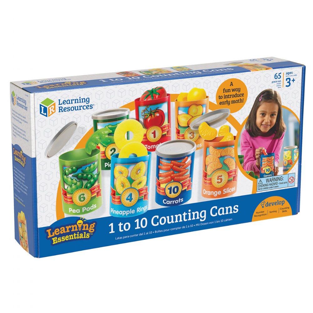 Learning Resources 1 to 10 Counting Cans LER6800 Lrnler6800 for sale online 