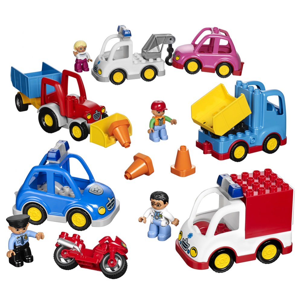 lego duplo tractor set