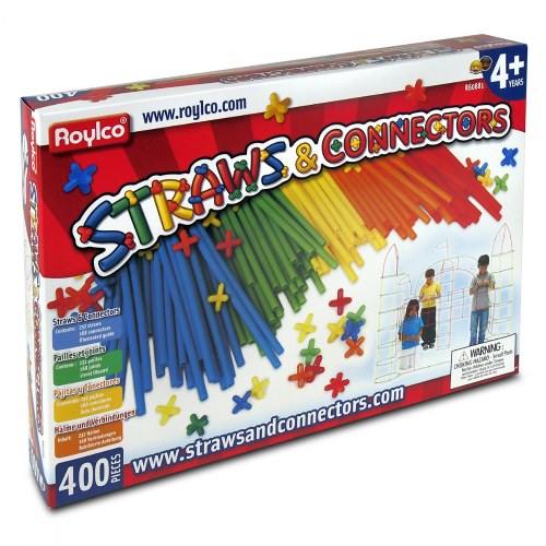 Straws and Connectors - 400 Pieces