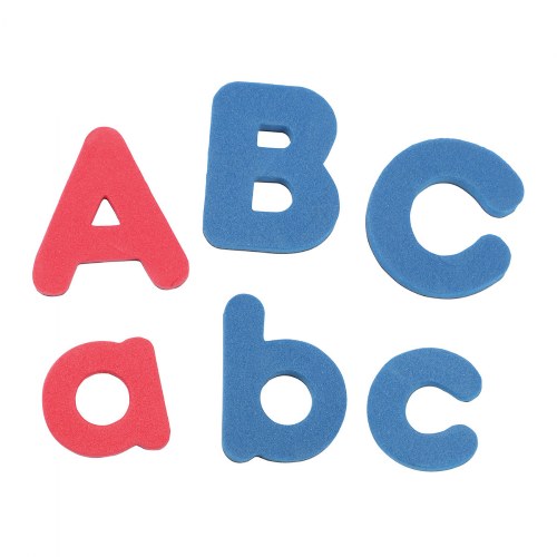 Foam Magnetic Uppercase and Lowercase Letters