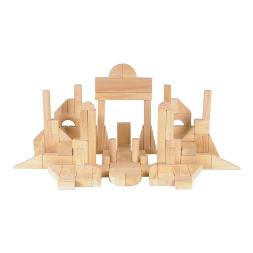 Unit Blocks Supplement Set II - 88 pieces in 16 shapes