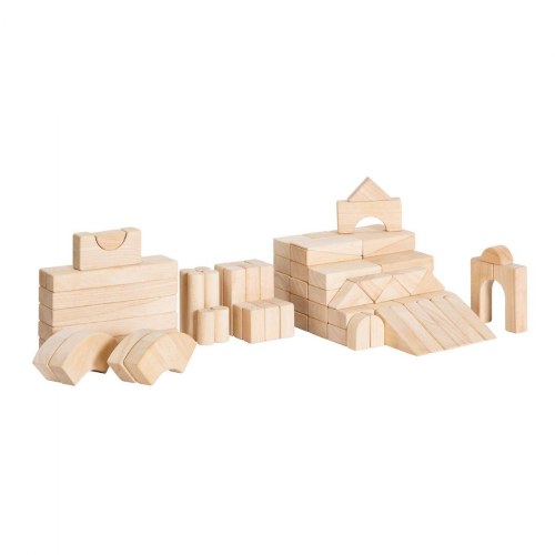 Unit Blocks Supplement Set II - 88 pieces in 16 shapes