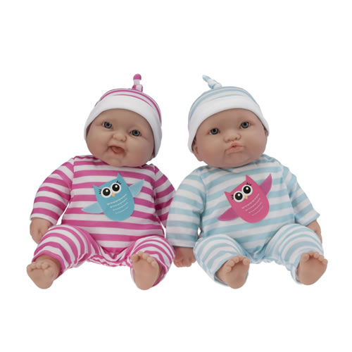 jc toys lots to cuddle baby twins