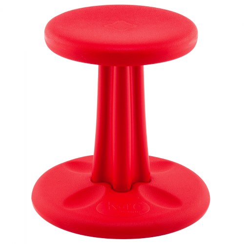 Kids Antimicrobial Kore Wobble Chair 14" - Red
